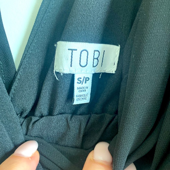 TOBI black romper - Picture 3 of 4